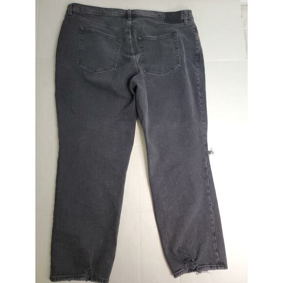 Abercrombie & Fitch Jeans Womens Plus 20S Curve Love 90s Straight High Rise - Picture 10 of 13